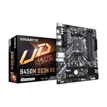 Gigabyte B450M DS3H V3 AM4 Micro ATX Motherboard