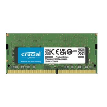 Crucial RAM 32GB DDR4-3200 SODIMM CL22 Laptop Memory CT32G4SFD832A