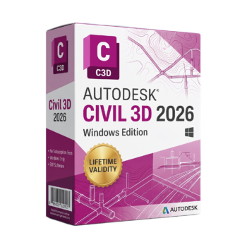 Autodesk Civil 3D 2026 Pre-Activated for Lifetime